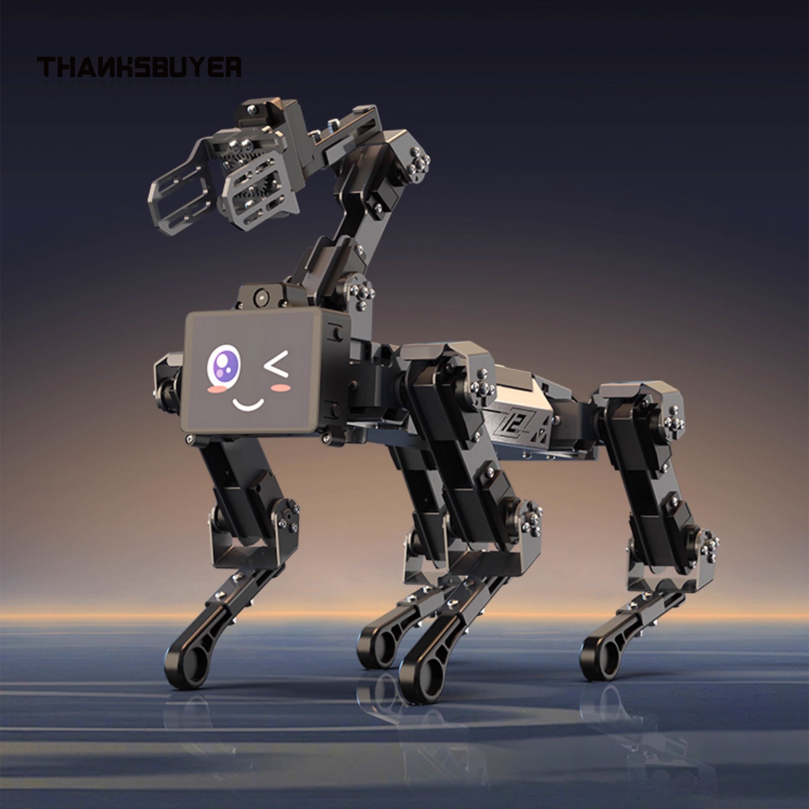 Dog Toys - DOGZILLA-Lite 15DOF AI バイオニック犬型ロボット 犬型ロボット ラズベリーパイメインコントローラー搭載