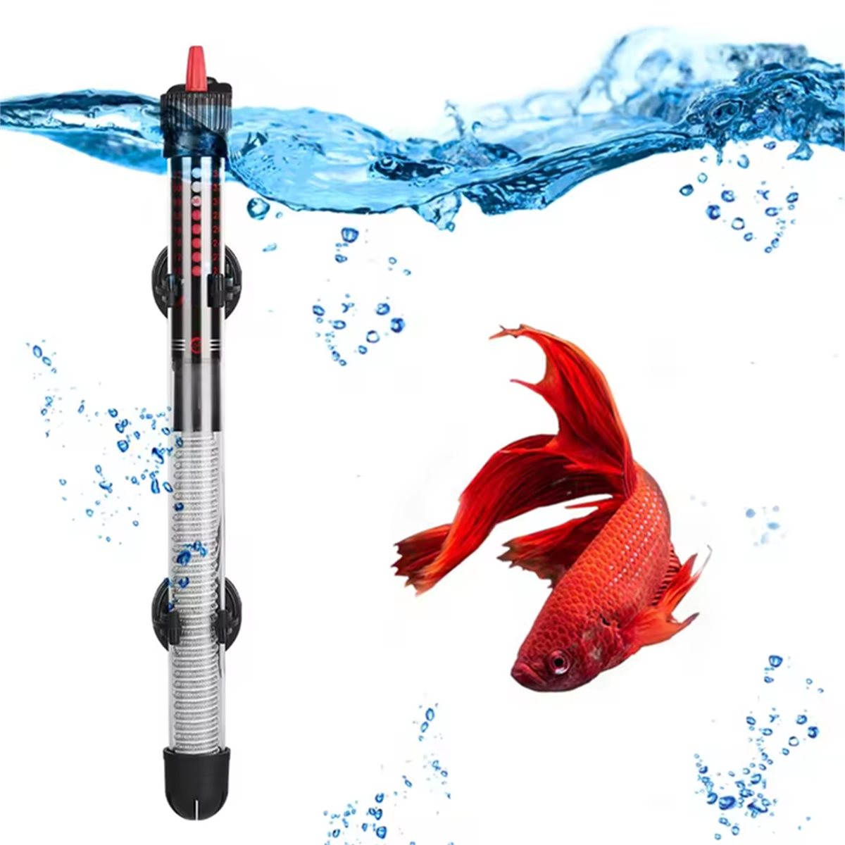 Aquarium - (A02R) 水中水槽ヒーター 25-300W 温度調節可能な給湯器 50w USプラグ