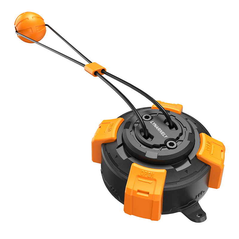 Suction Cup Dog Tug Toy - 第6世代強化版強力吸盤付き犬用ボールおもちゃ – 超安定性のための回転ロックデザイン、インタラクティブな綱引きゲーム