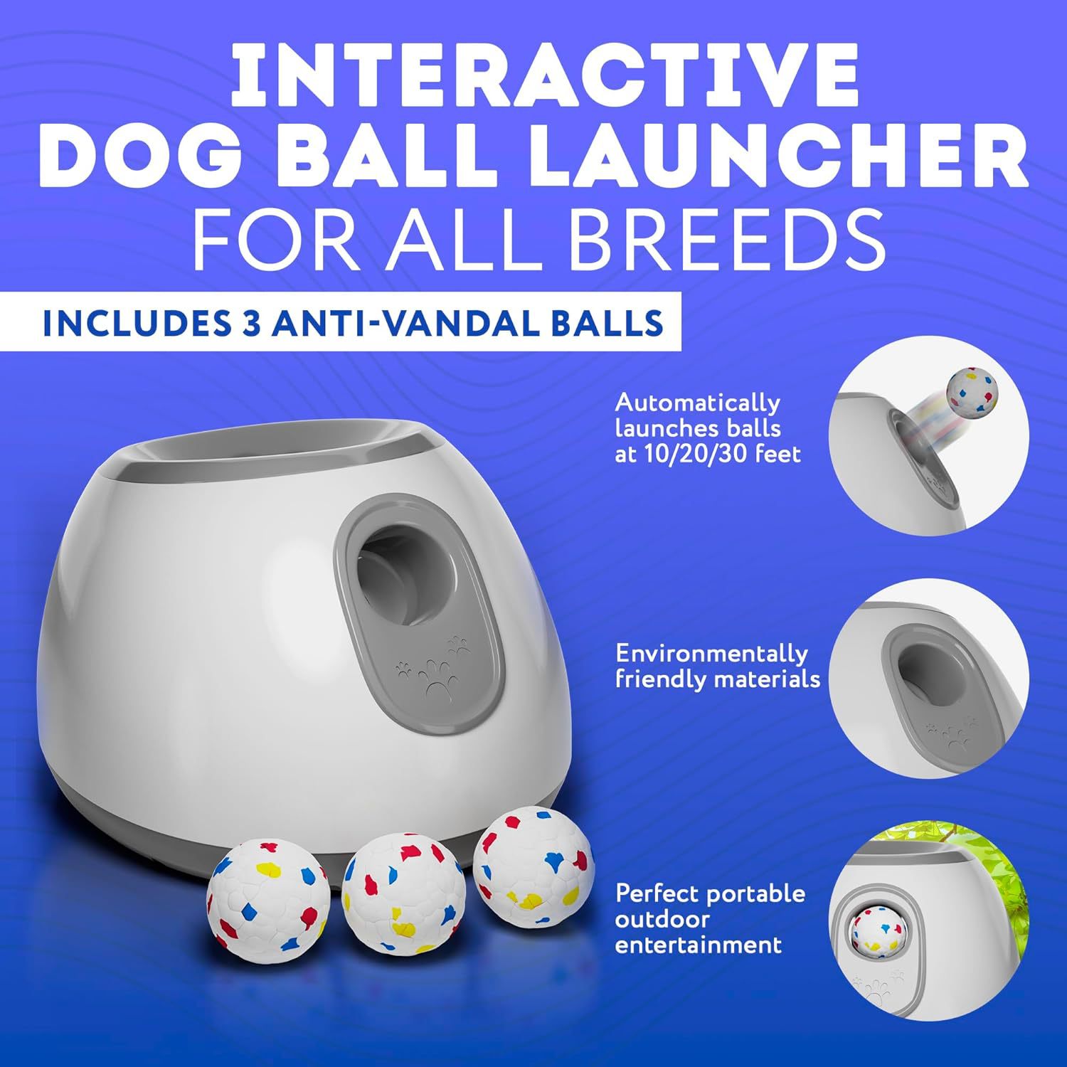 Suction Cup Dog Tug Toy - ペット用ボールディスペンサー 犬用おもちゃ ボール投げ機 屋外用おもちゃ 自動ボールディスペンサー 精神を刺激する犬用おもちゃ