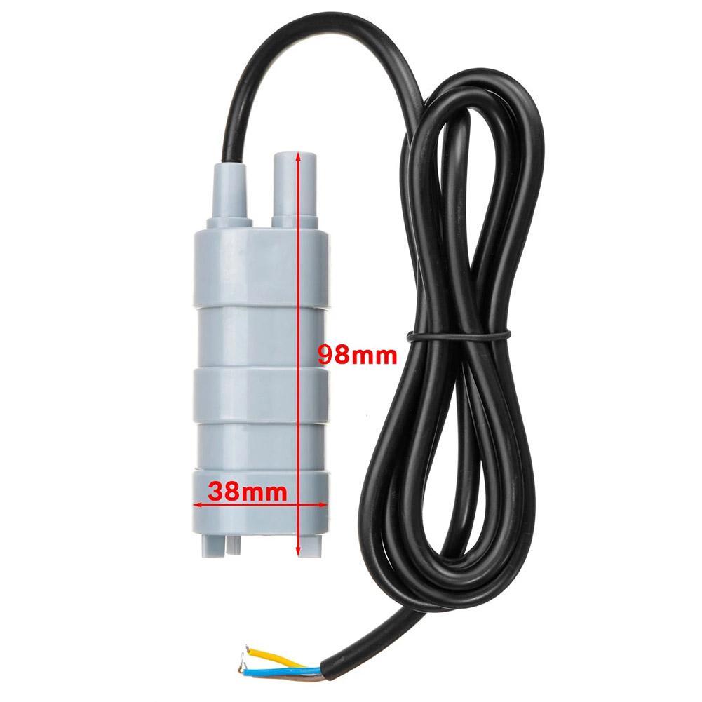 Aquarium - RV 12V 水中ポンプ、1000L/H 高流量、3 線プラグ付き、コンパクトで強力、水槽、噴水、RV、マリンツール用