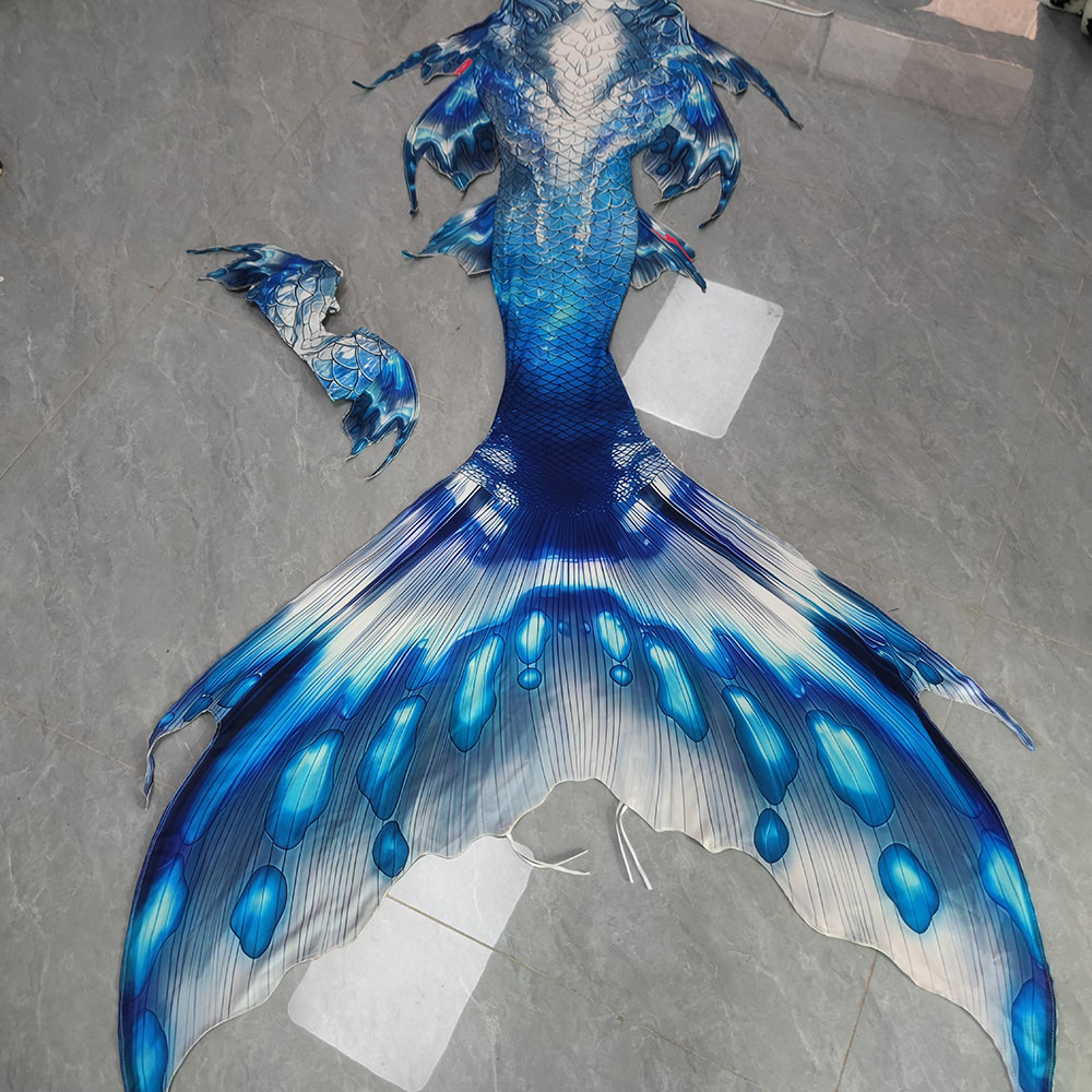 Aquarium - オリジナルカラフルマーメイドテール仕立てのマーメイド水着水族館ダイビングショー着用大人用マーメイドテール