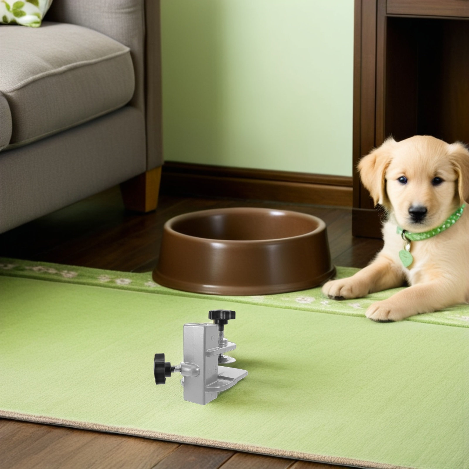 Pet Grooming - プロ仕様の調節可能なペットグルーミングスタンド、滑り止めベース、回転アーム、頑丈なステンレススチール製、犬猫獣医用